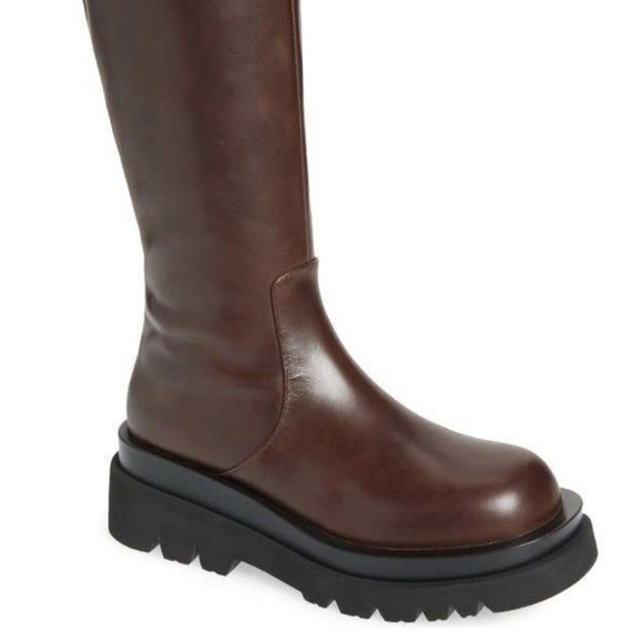 Jeffrey Campbell brown tanked boots - Picture 3 of 7